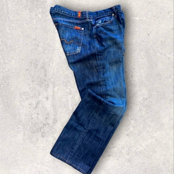 7 FOR ALL MANKIND Bootcut Men’s  relaxed jeans - Picture 2 of 6